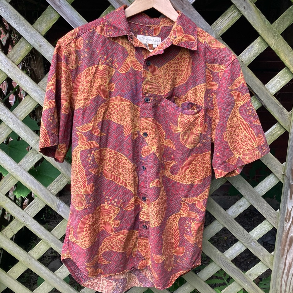 The Territory Ahead Koi Fish Hawaiian Shirt